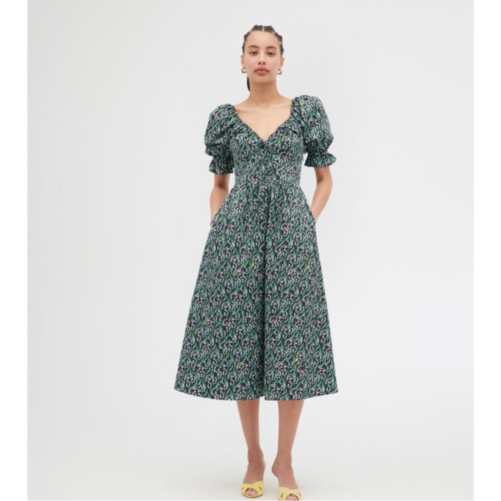 Hill House Ophelia Dress Small Midnight Garden
